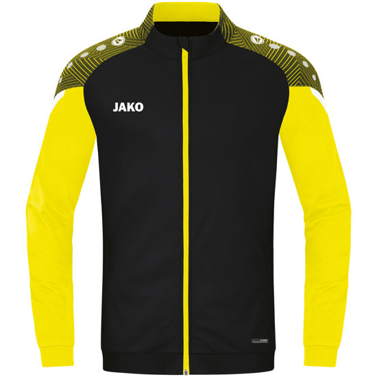 Afbeeldingen van Polyestervest Performance zwart/zachtgeel